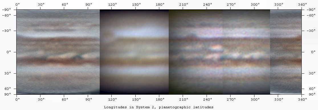 Planisfero di Giove del 27-29 gennaio 2007, L2