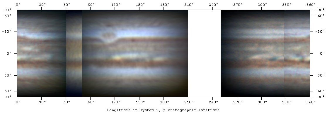Planisfero di Giove del 11-12 gennaio 2007, L2